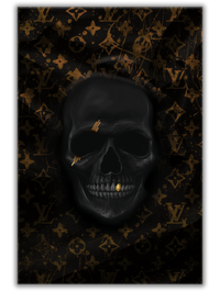 Midnight Vuitton Skull