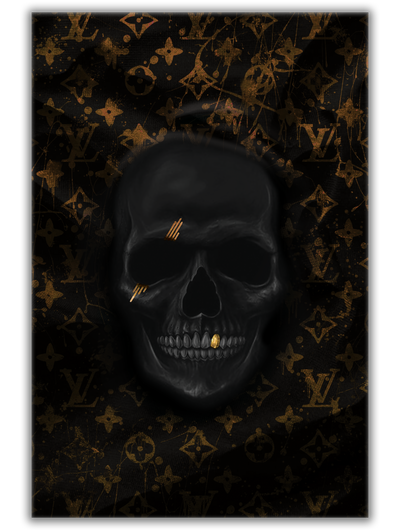 Midnight Vuitton Skull