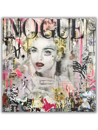 Music Icon On The Magazine Cover