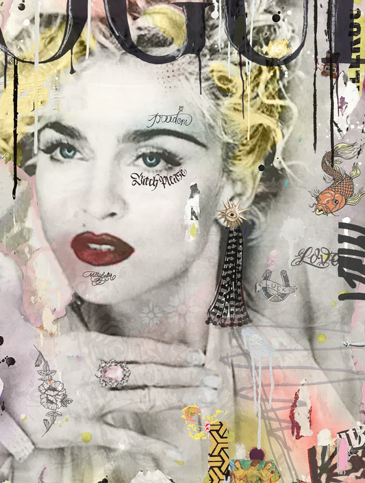 Music Icon On The Magazine Cover