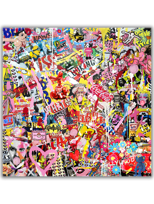 Pop Collage Chaos