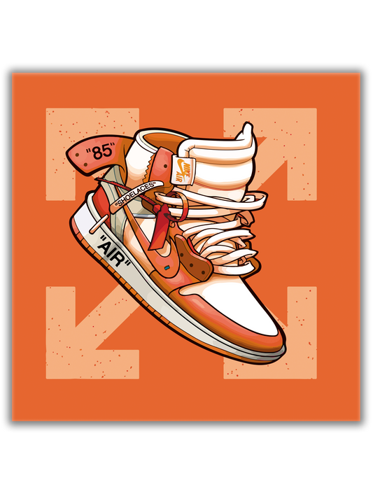 Orange Sneaker
