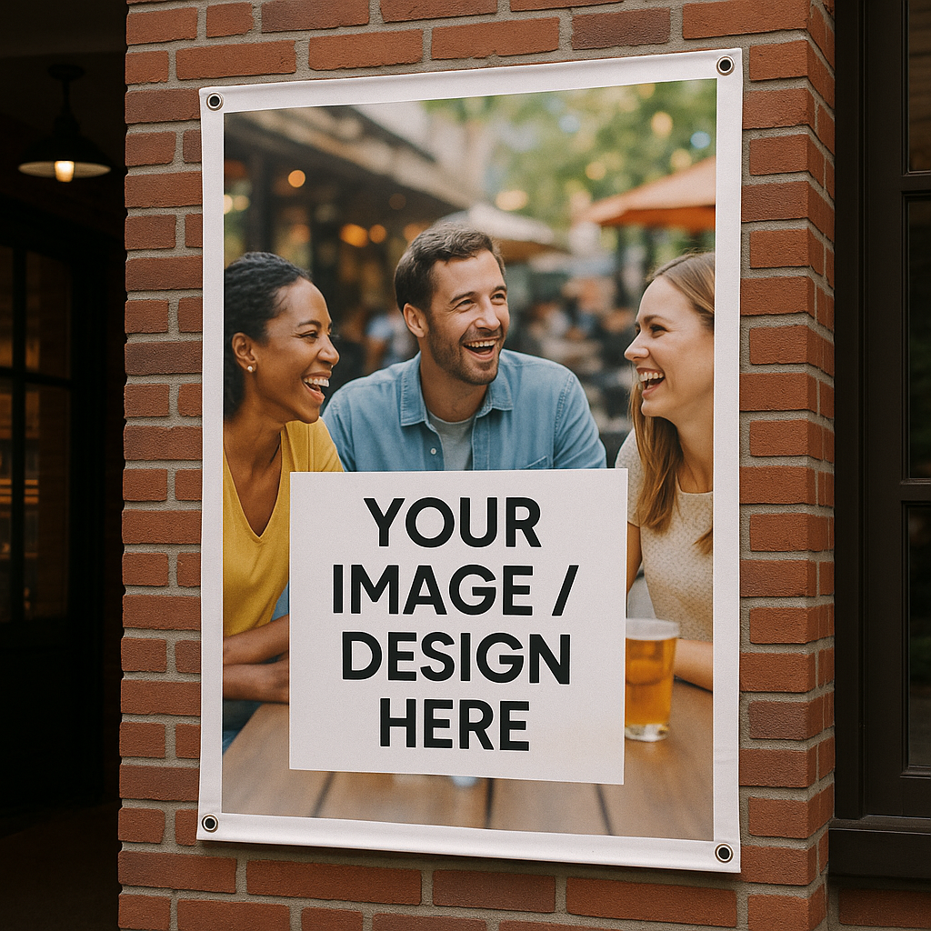 Custom Vinyl Banners (Up to 48" Wide) — Full Color