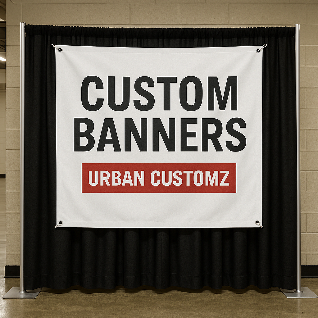 Custom Vinyl Banners (Up to 48" Wide) — Full Color