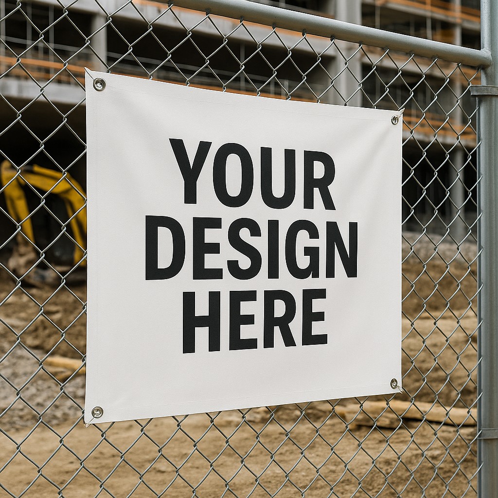 Custom Vinyl Banners (Up to 48" Wide) — Full Color
