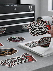 Die-Cut Sticker Singles