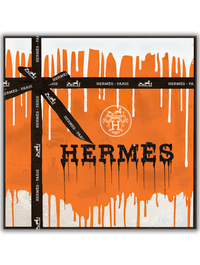 Orange Ribbon Luxe Drip