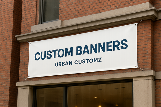 Custom Vinyl Banners (Up to 48" Wide) — Full Color