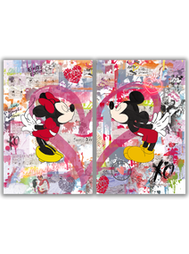 Love Split Canvas (Set of 2)