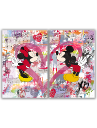Love Split Canvas (Set of 2)