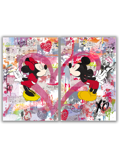 Love Split Canvas (Set of 2)