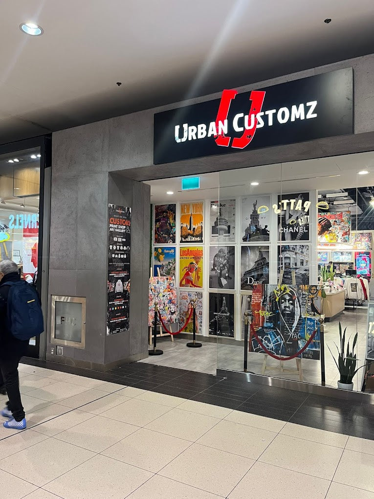 Urban Customz storefront at Toronto Eaton Centre