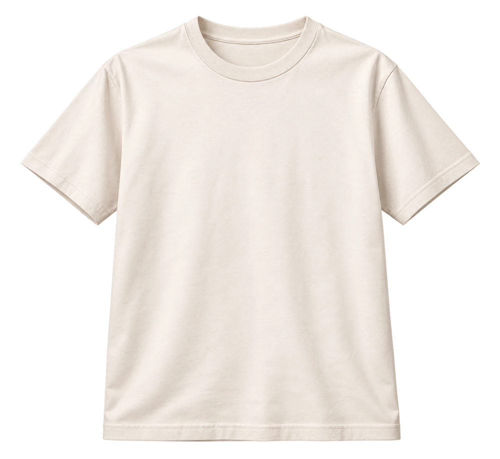 Blank white t-shirt